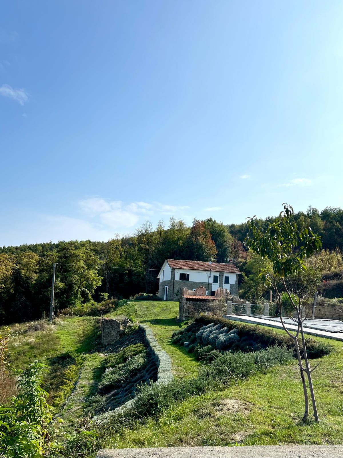 Udlejning af feriehus i Piemonte, Norditalien | Privat pool og flot udsigt